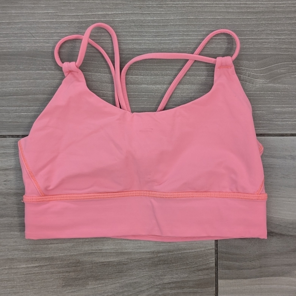 Lululemon Sunshine Salutation Sports Bra